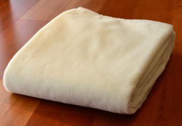 オリジナルウォッシャブルウール敷毛布