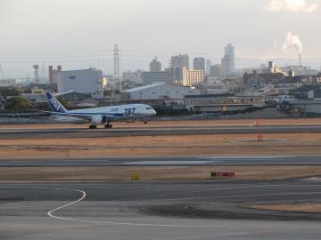 787離陸